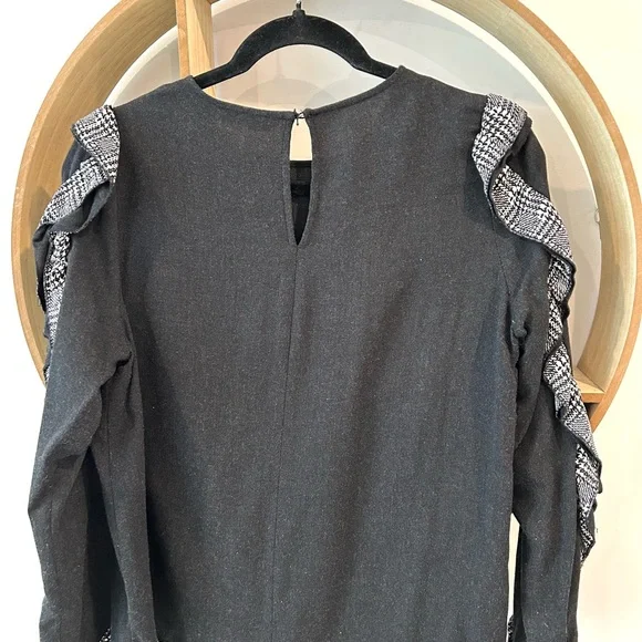 Zara Basic Ruffled Top - Picture 3 of 5